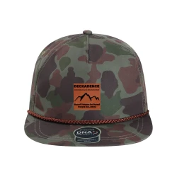 Deckadence Rope Hat Assorted Colors Five-Panel Snapback