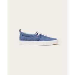 Hours Is Yours Heroin Skateboards Callio By Fos Bijou blue suede skate shoe