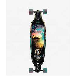 Sector 9 Fractal Shave Ice Longboard Complete with drop-through trucks