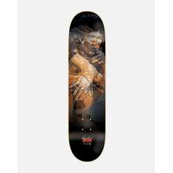 DGK Bruce Lee Deck 8.0 top grip view, DGK Bruce Lee Deck 8.0 lenticular Dragon graphic, DGK 8.0 skateboard deck side profile