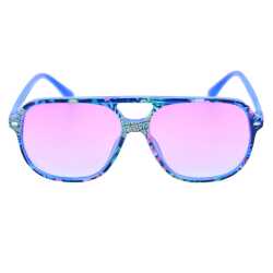 Happy Hour Dukes Mai Tai Monday sunglasses front view, Dukes Mai Tai Monday shades side profile, Happy Hour sunglasses frame detail