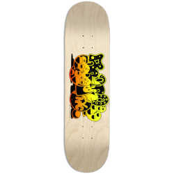 5BORO Bubble Deck 8.25 top grip view, 5BORO SP-ONE Bubble Deck bottom graphic, 5BORO 8.25 skateboard deck profile