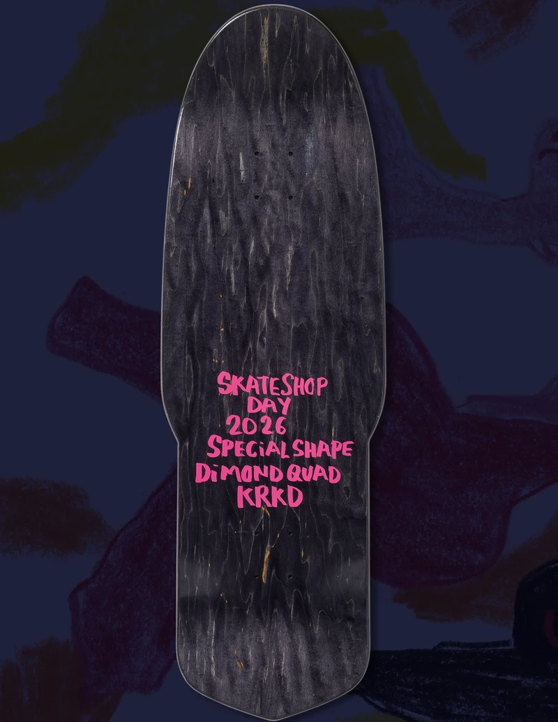 Krooked | 10.75" Diamond Quade Deck - Image 2
