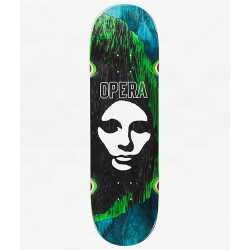 Opera 9.0 Triple Torn Big Mask skateboard deck graphic