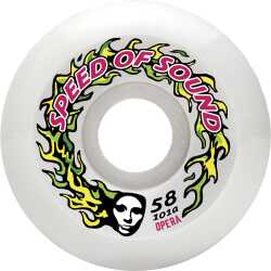 Opera SOS Fire Mask Wheels 58mm 99a conical skateboard wheels