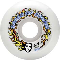 Opera SOS Fire Mask Wheels 54mm 99a conical skateboard wheels