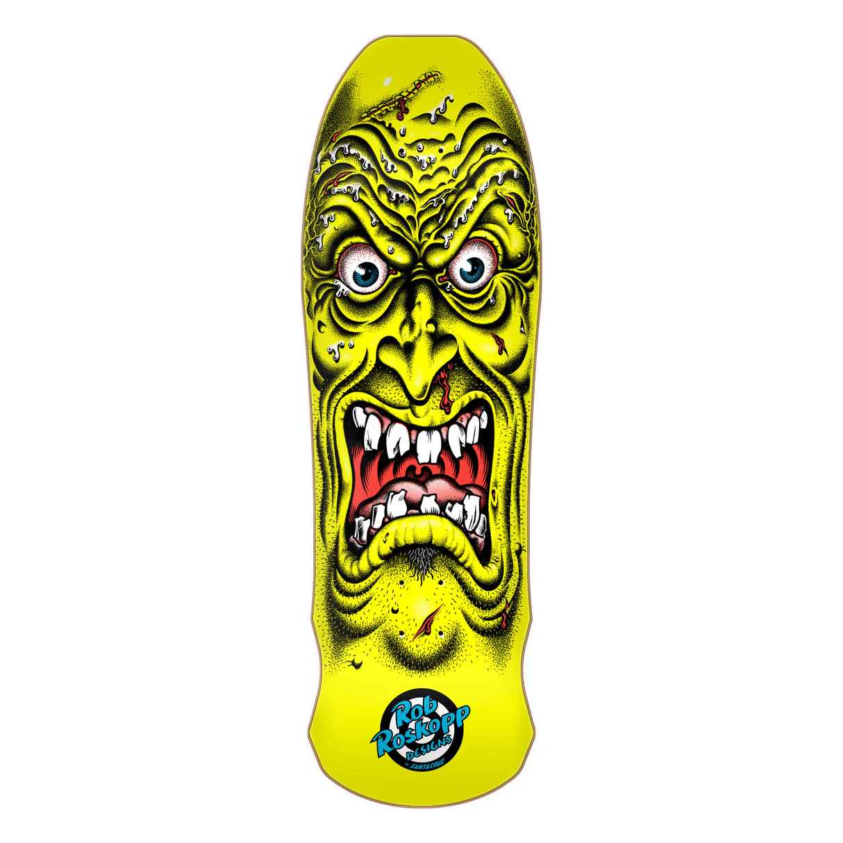 Santa Cruz Roskopp Face Reissue Deck 9.5 skateboard deck