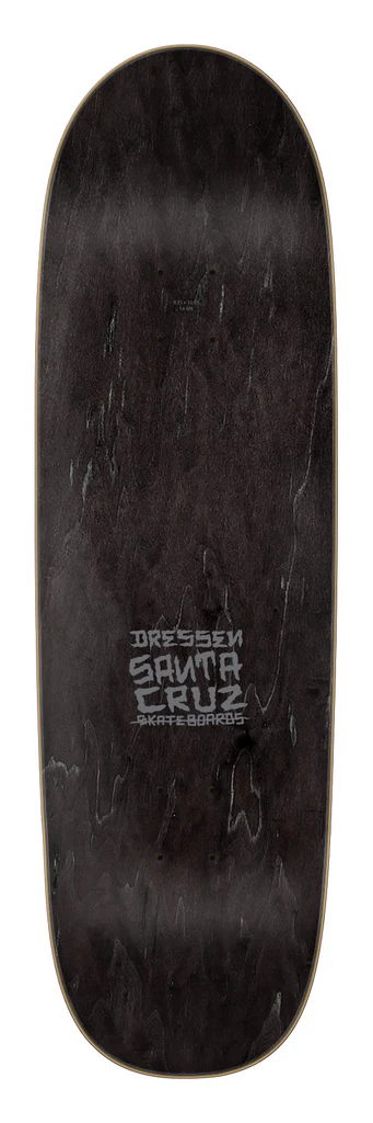 Santa Cruz | 9.25" Dressen Skull Rose Pro Deck - Image 2
