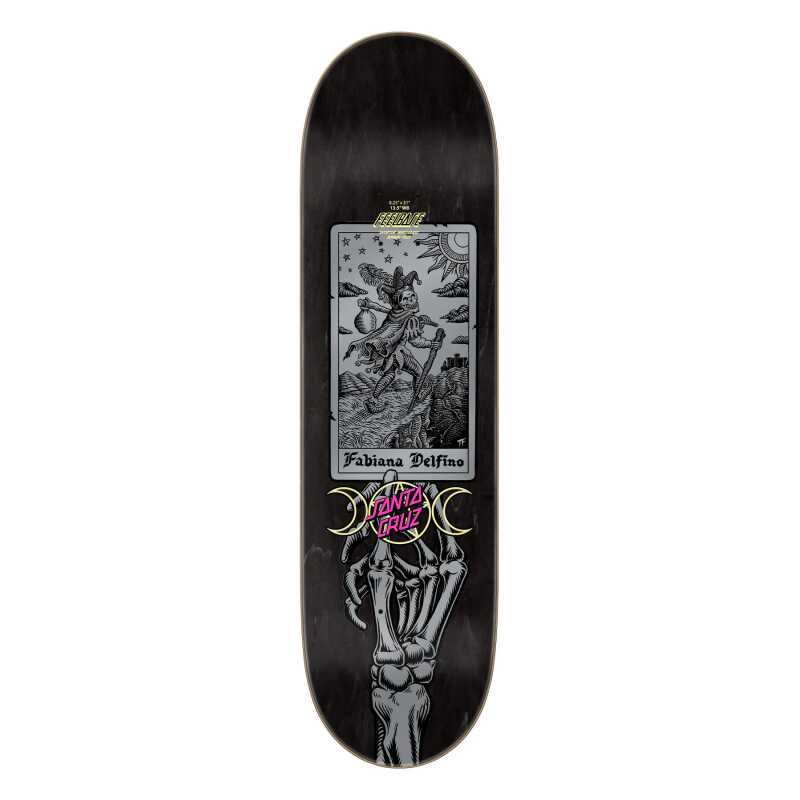 Santa Cruz Delfino Tarot Remix Deck 8.25 Skateboard Deck