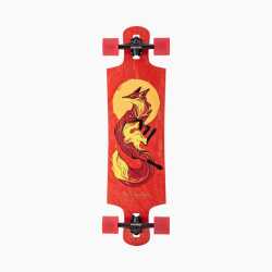 Landyachtz Drop Hammer Sun Fox complete longboard with drop-through maple deck
