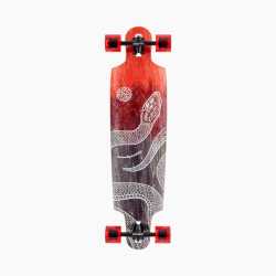 Landyachtz Drop Cat 38 Python longboard complete skateboard