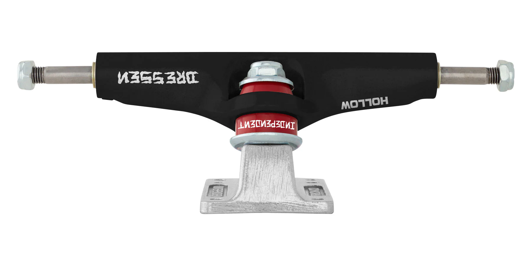 Independent Trucks | Stage 4 Hollow Eric Dressen Pro Trucks - Black/Silver - Image 3