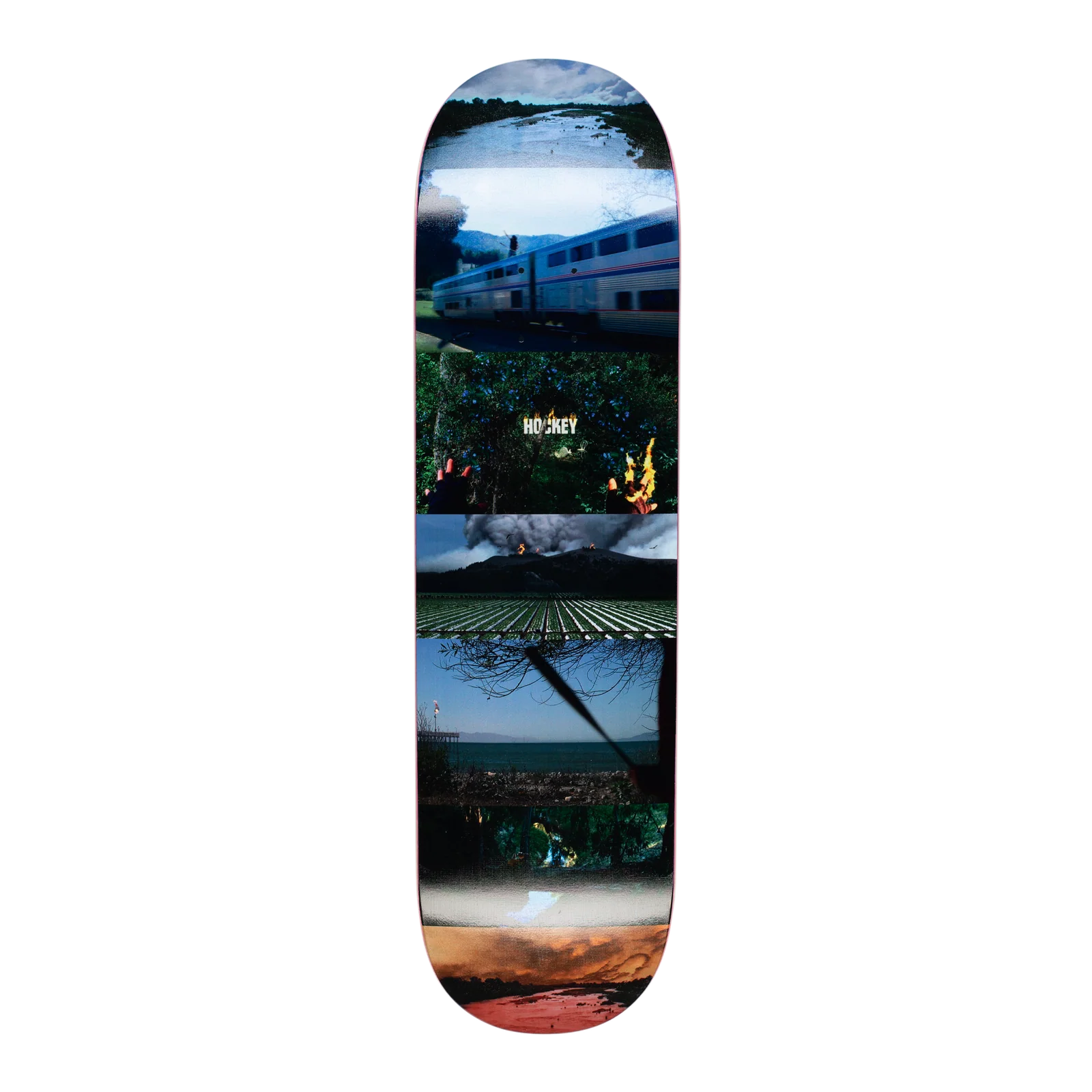 Hockey Intermission 8.18 Shape 2 skateboard deck