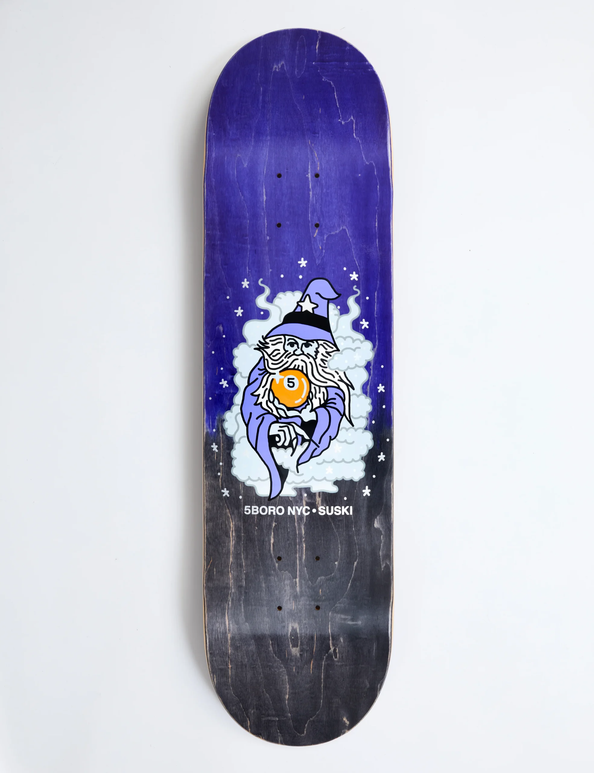 5BORO Suski 5Ball Wizard 8.25 inch Pro Skateboard Deck