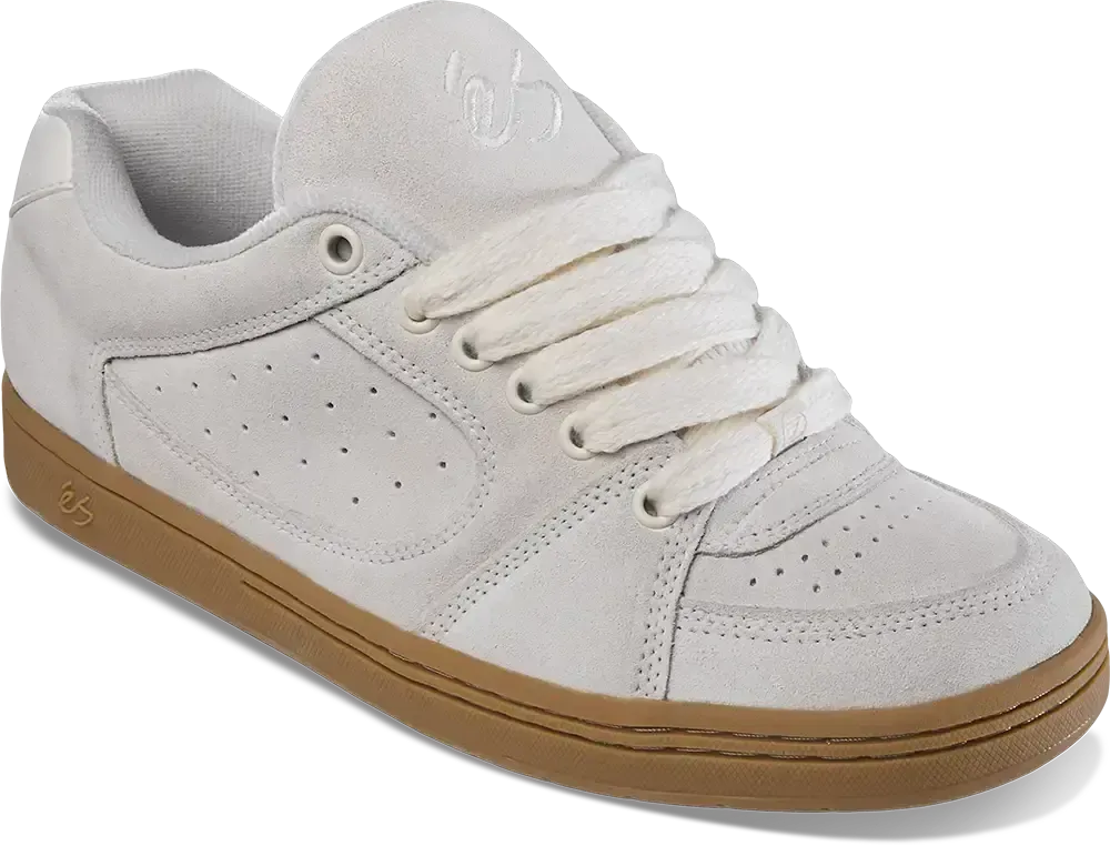 éS Skateboarding | Accel Shoe - White/Gum - Image 4