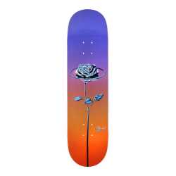 April Chrome Rose Colour 8.25 inch Skateboard Deck Metallic Graphic