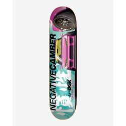 DGK Caber Club 8.06 Skateboard Deck displaying red and black logo graphics