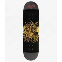 Welcome Saint Popsicle 8.5 Skateboard Deck Black and Gold Foil