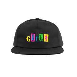 Girl Out To Lunch 5 panel skate cap