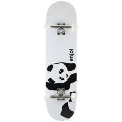 Enjoi Whitey Panda Complete Skateboard 8.0 inch White Deck Tensor Trucks