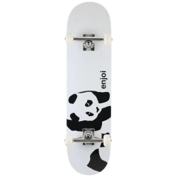 Enjoi Whitey Panda Complete Skateboard 8.0 inch White Deck Tensor Trucks