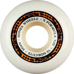 Bones X-Formula Wheels 56mm 97a V5 Sidecut four pack for skateboards.