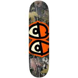 Krooked Eyes Camo Deck 8.25 inch original skateboard deck.