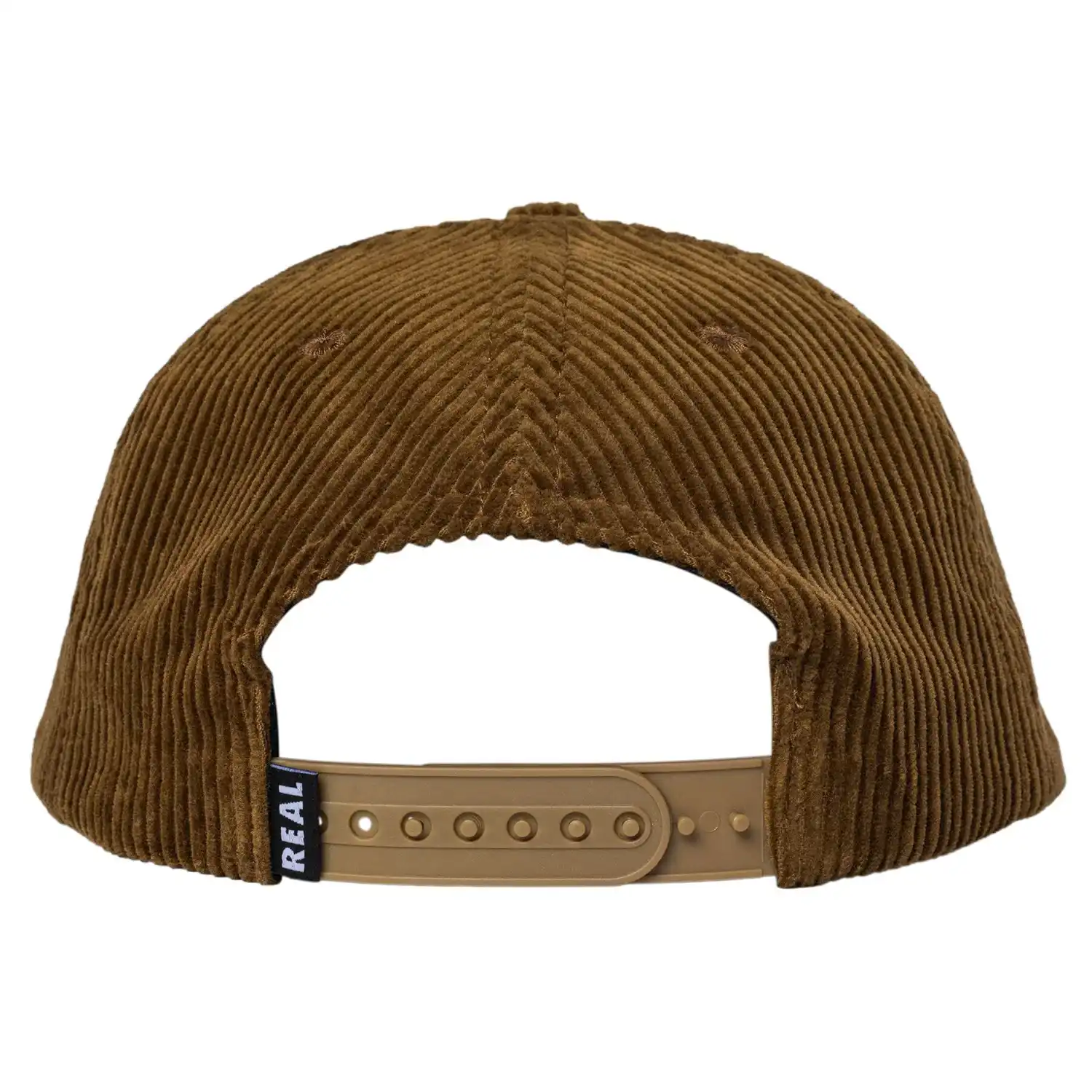 Real | Bubble Oval Snapback Hat - Brown - Image 2