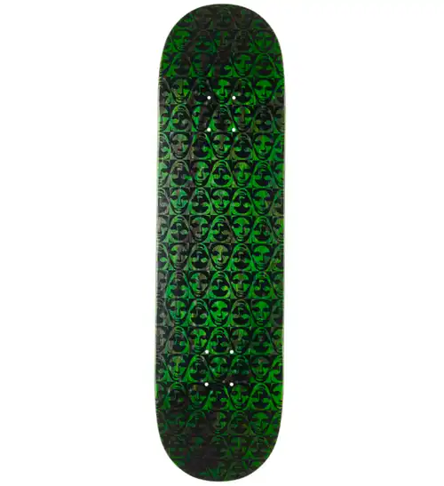 Opera Transition Symmetrical EX7 skateboard deck showcasing a perfectly identical twin-tip silhouette and clean perimeter lines.