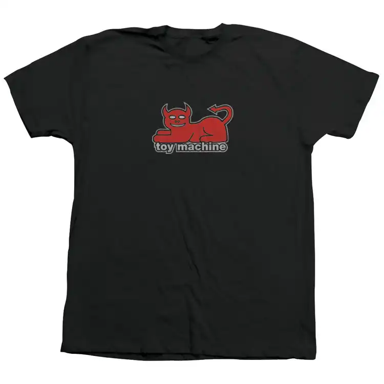Toy Machine | Devil Cat Tee- Black/ Red