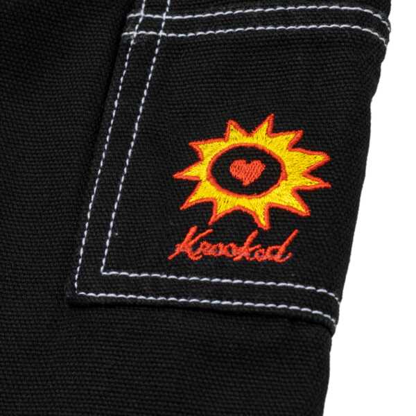 Krooked | Sunheart Carpenter Pant - Black - Image 3
