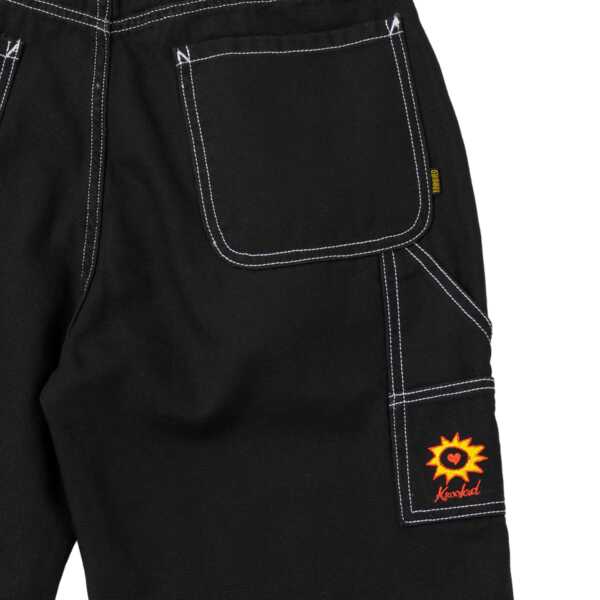 Krooked | Sunheart Carpenter Pant - Black - Image 4
