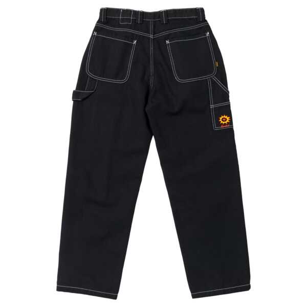 Krooked | Sunheart Carpenter Pant - Black - Image 5