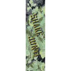 Shake Junt Studio Mingus Grip Tape sheet measuring 9 by 33 inches showing graphic print and texture.