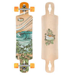 Stella 39” Downhill Dropthrough Breaker Longboard Complete.