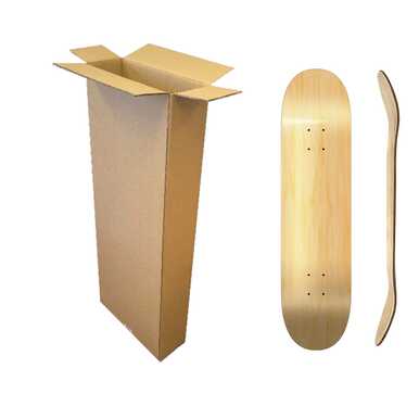 Deckadence | 9 x 3 x 33 Skateboard Deck Boxes - 5pk