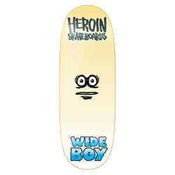 Heroin Skateboards 10.75" Wide Boy Face Deck.