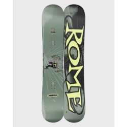 Rome Artifact Men's Snowboard 2026/27 model showing top sheet graphic and base design.
