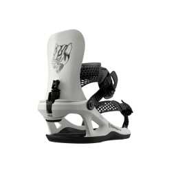 Bataleon 2026/27 Men's Ghost FASE Snowboard Bindings in White.