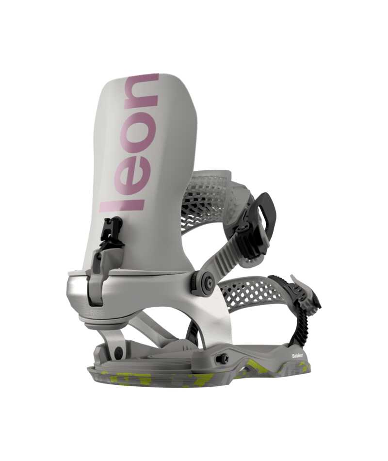 Bataleon Women's Blaster AsymWrap FASE Snowboard Bindings in Small Grey.