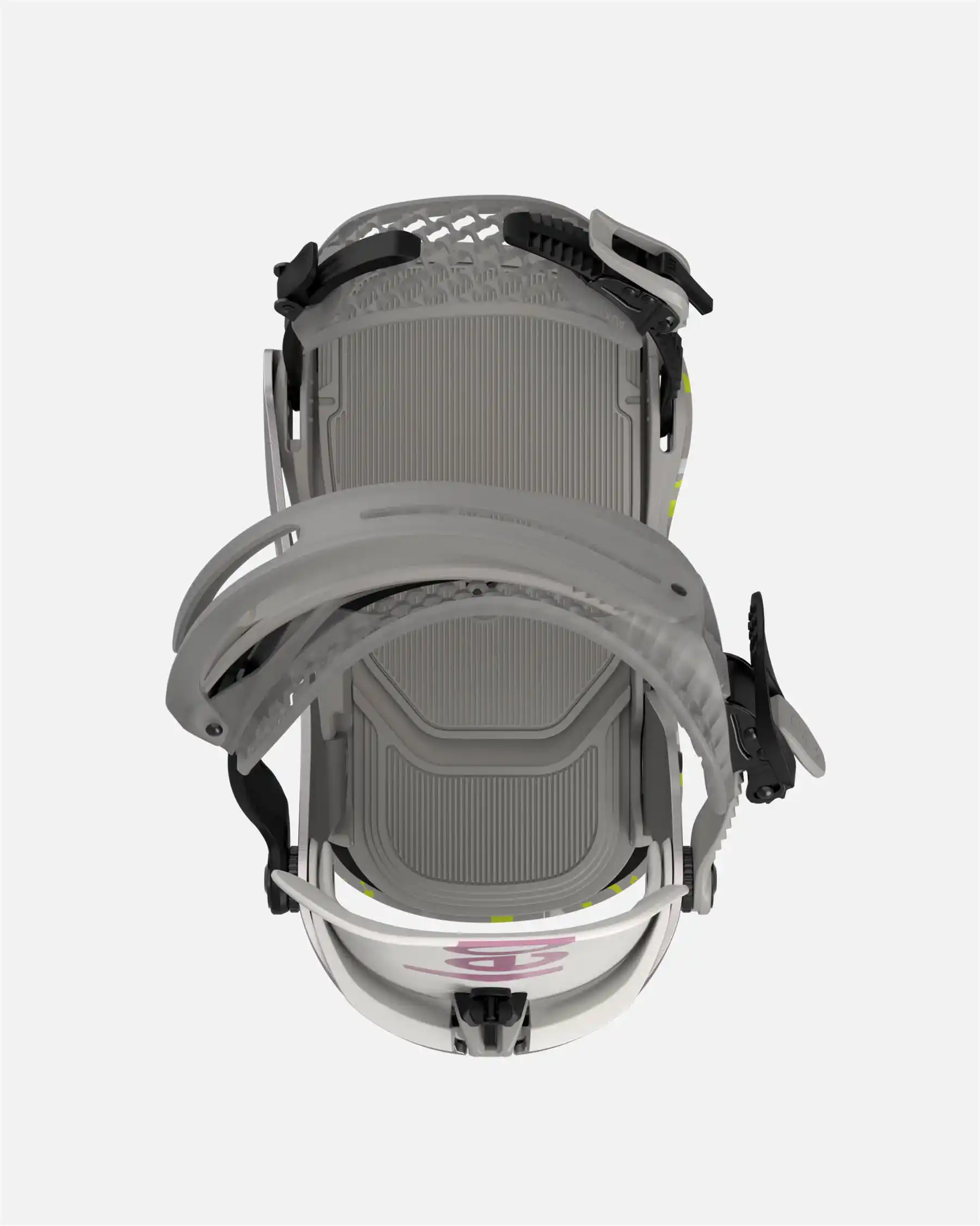 Bataleon | Women's Blaster AsymWrap™ FASE® Snowboard Bindings- Small, Grey - Image 2