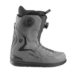 Deeluxe ID Pro Snowboard Boots in Mercury Grey showing Quantum sole and side shell construction.